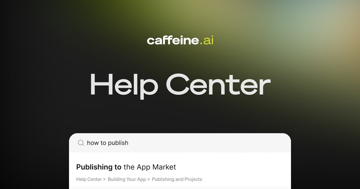 How Caffeine Works – Caffeine AI